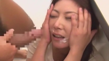 Crazy Japanese model Kyoko Misaki, Ayano Murasaki in Horny Public, Facial JAV movie