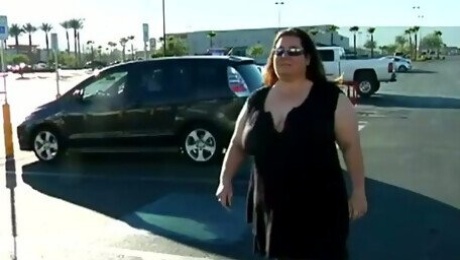 Truly fat ass woman is stunning with a cock in her muff