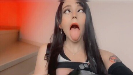 Hot Ahegao SnapChat Compilation AliceBong