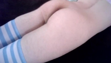 Cum Fill my Pussy Please Daddy | Pretty hairy Asshole Closeup Spread Open Bitch fuck sexy stockings