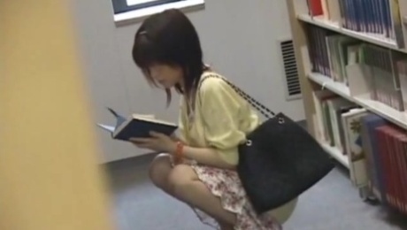 Japanese Students 18-Year-Olds Fucked In Library By Old Men