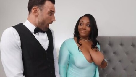 Kinky sluts interracial threesome breathtaking porn clip
