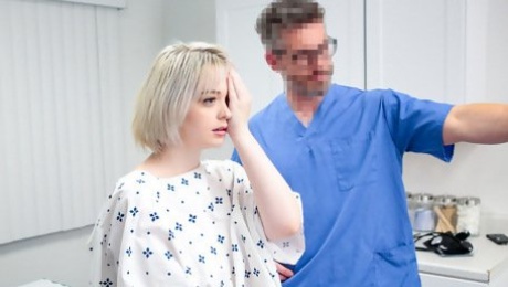 Video  Awesome busty blonde Annie Archer gets screwed by doctor