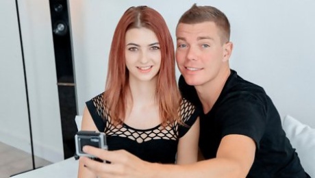 Video  Good redhead teen Tera Link is touching her accurate crack